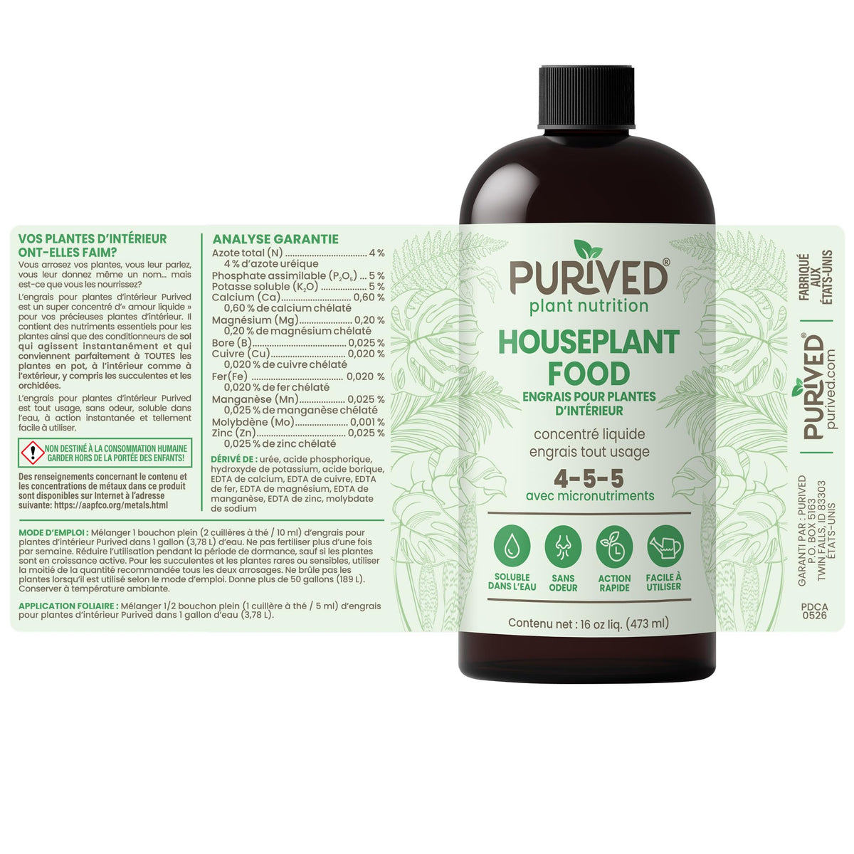 16 oz All-Purpose Liquid Plant Fertilizer X741547