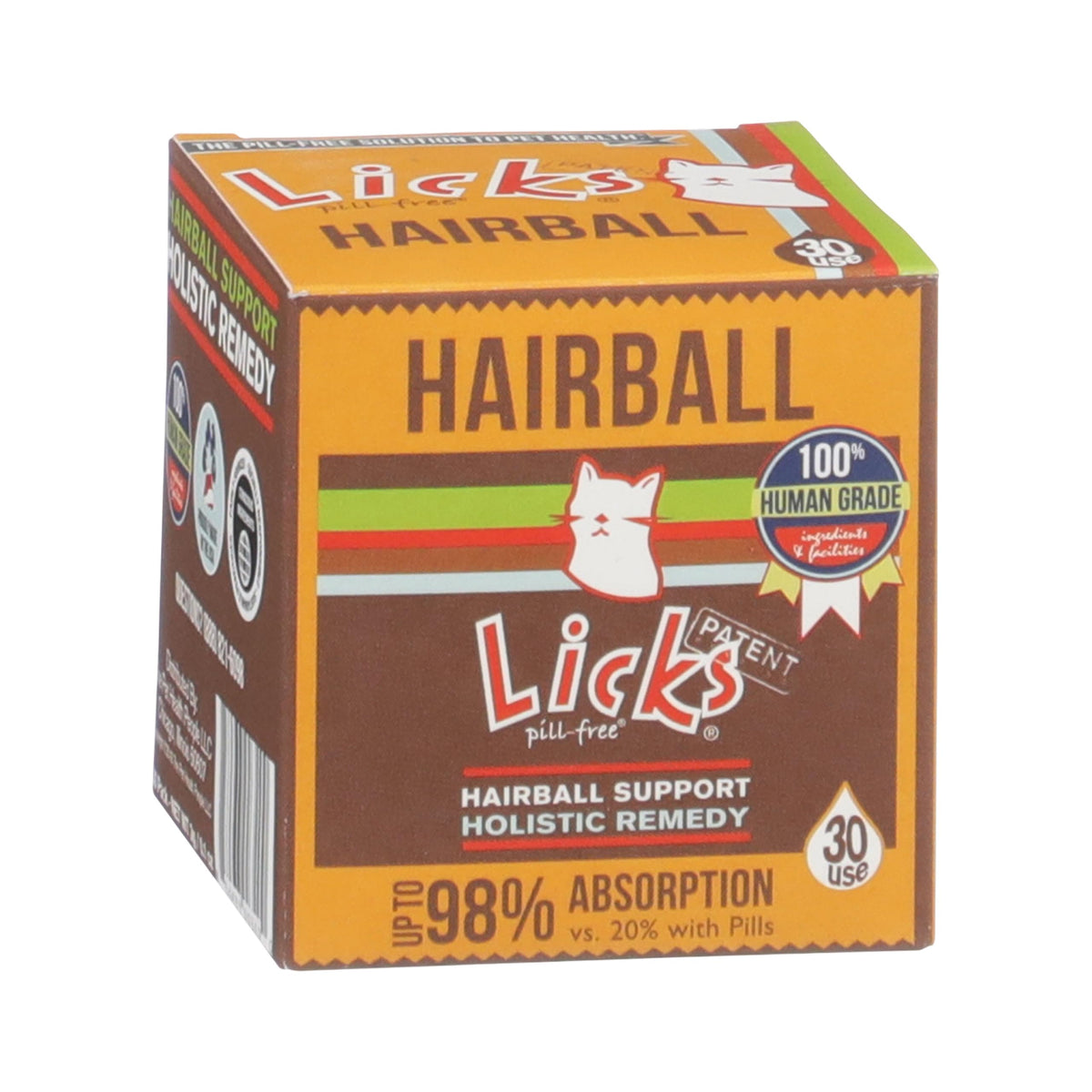 Cat Hairball Support Cod Liver Oil for Cats 30 Packets G495855