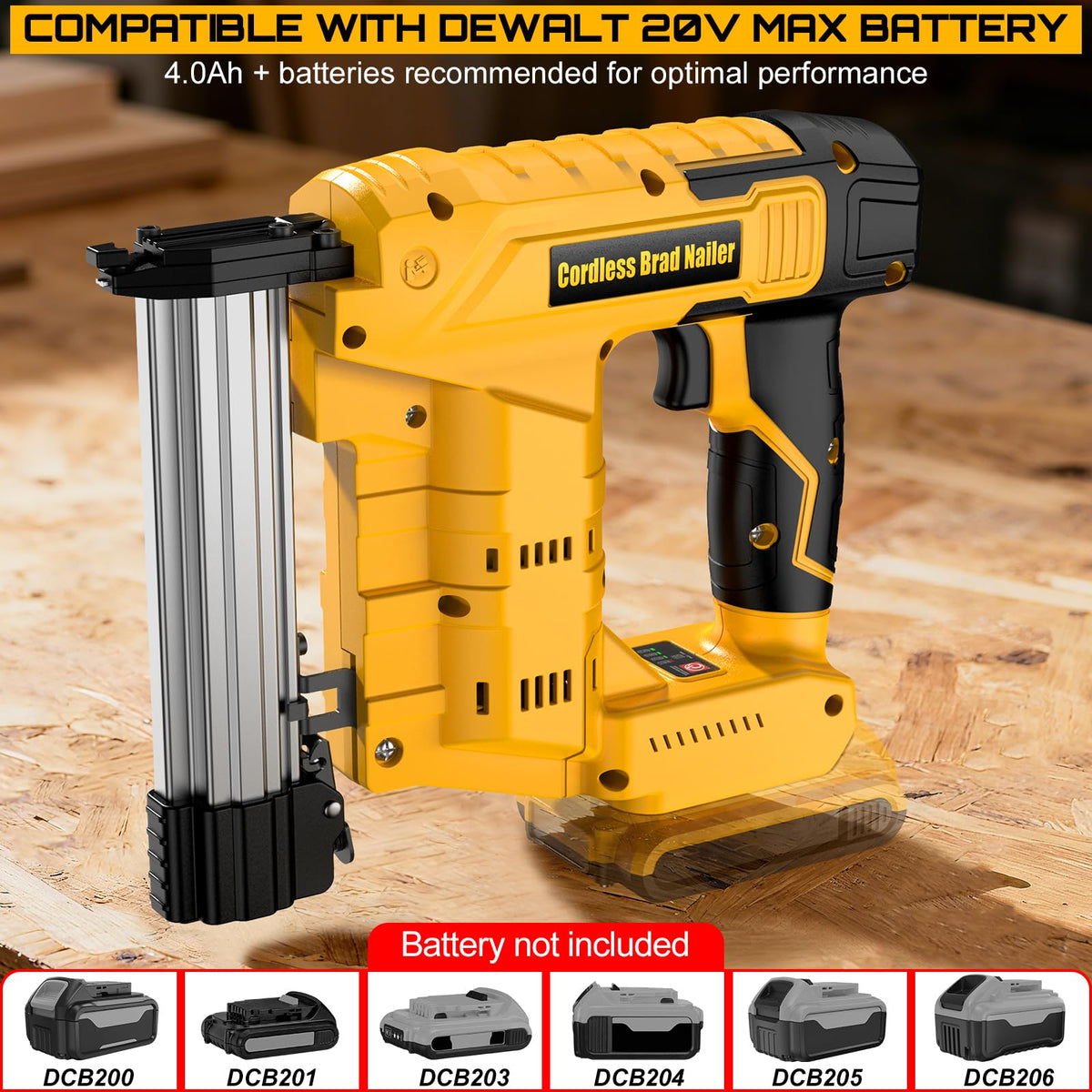 18 Gauge Cordless Brad Nailer & Staple Gun N7046