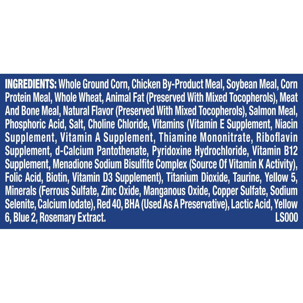 Chicken Beef Salmon Dry Cat Food 3.15 lb. Bag O968