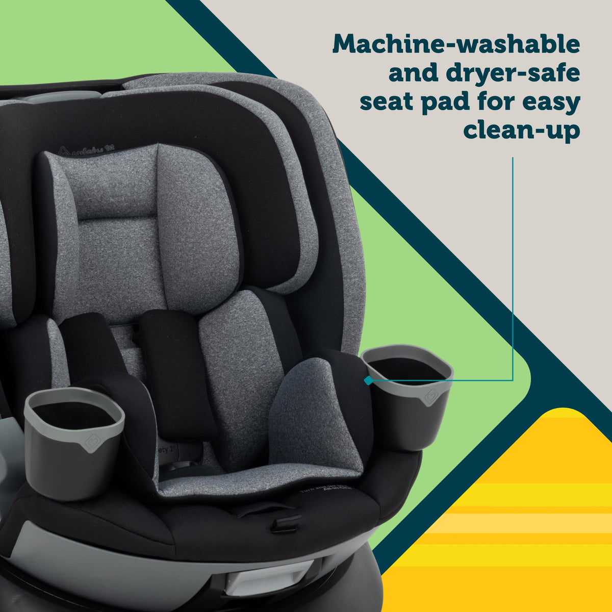 Rotating All-in-One Convertible Car Seat M2107