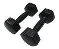 5 lbs Rubber Dumbbells Pair S951712