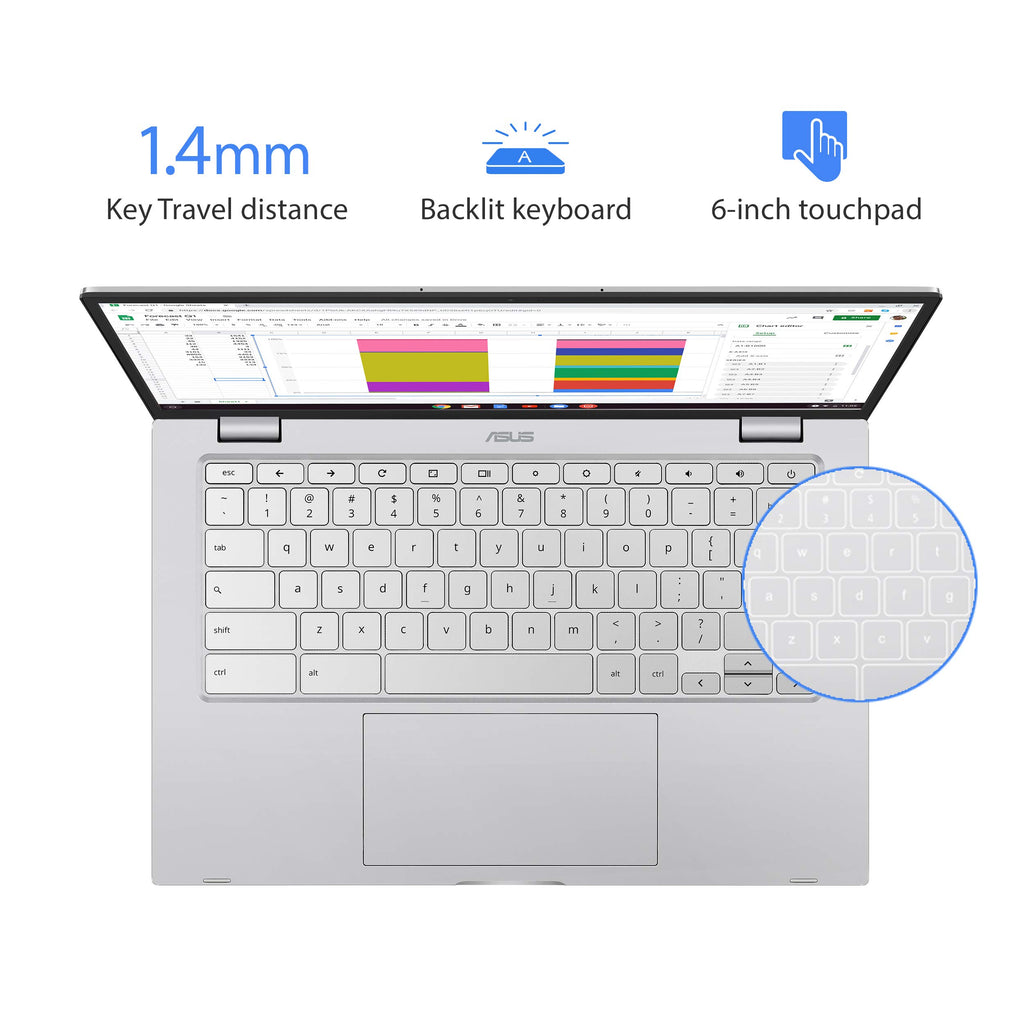 14" FHD Touch Screen Chromebook Laptop W48846
