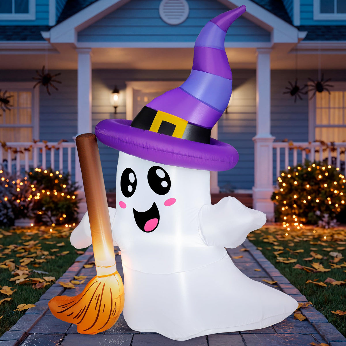 Halloween Inflatables Ghost Outdoor Decorations with LED D831