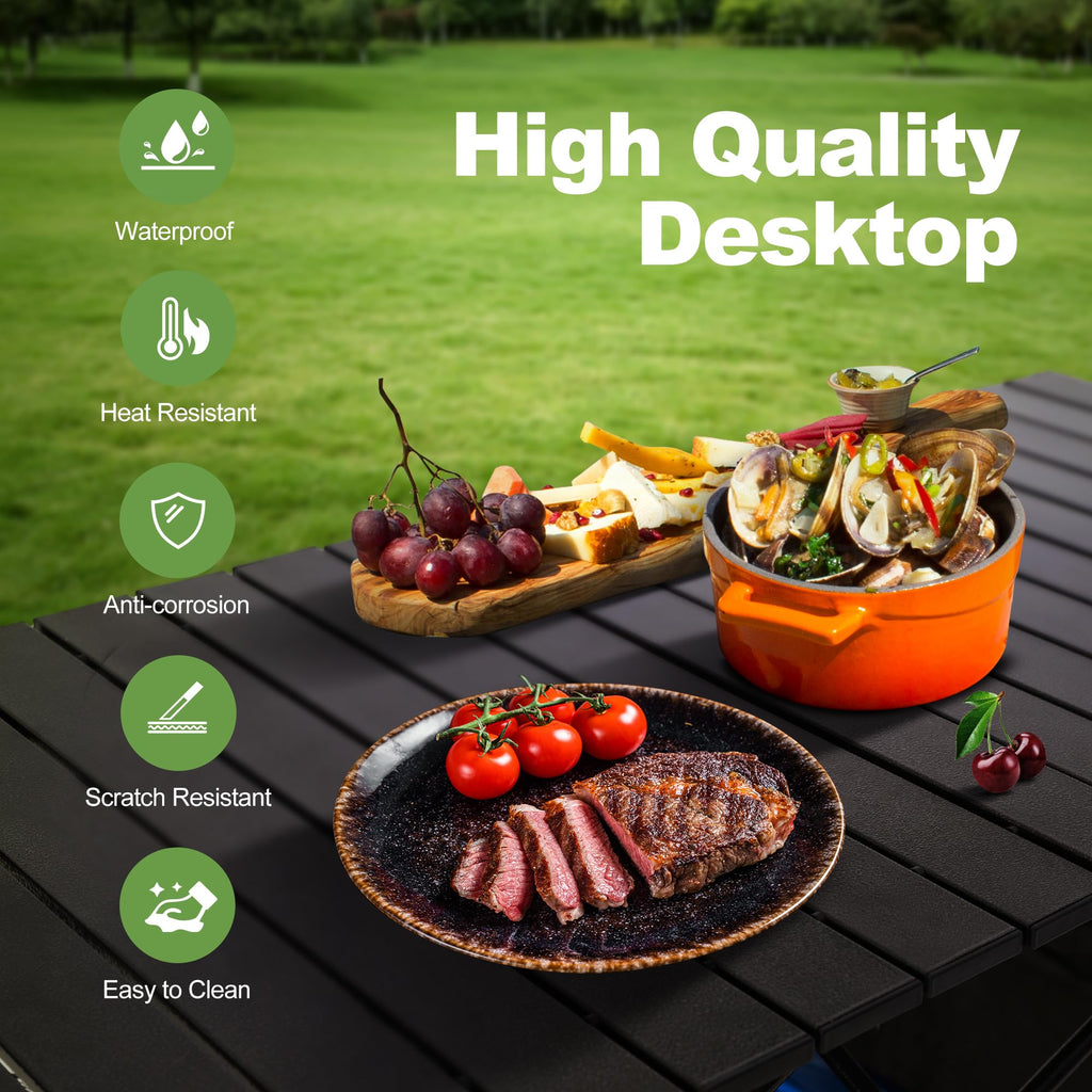 Folding Aluminum Camping Table L8547