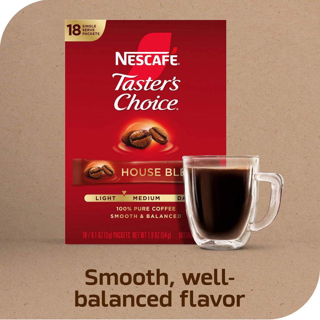 Instant Coffee Packets Light Medium Roast 144 Packets O32368