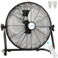 18" Industrial High Velocity Floor Fan with Remote U9908