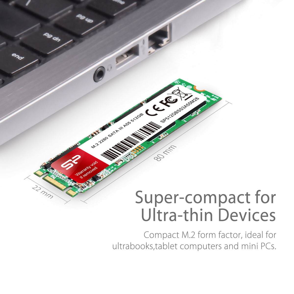 512GB M.2 SATA III Internal Solid State Drive 2280 C215