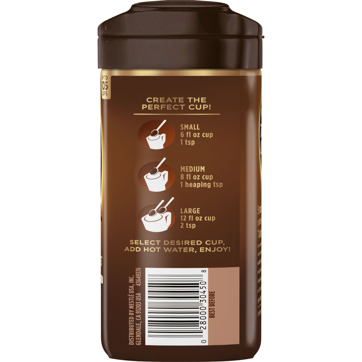 French Roast Instant Coffee 7 Ounce Canister V978745