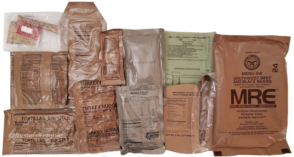12 Meals Military Surplus Meal Ready to Eat A1838