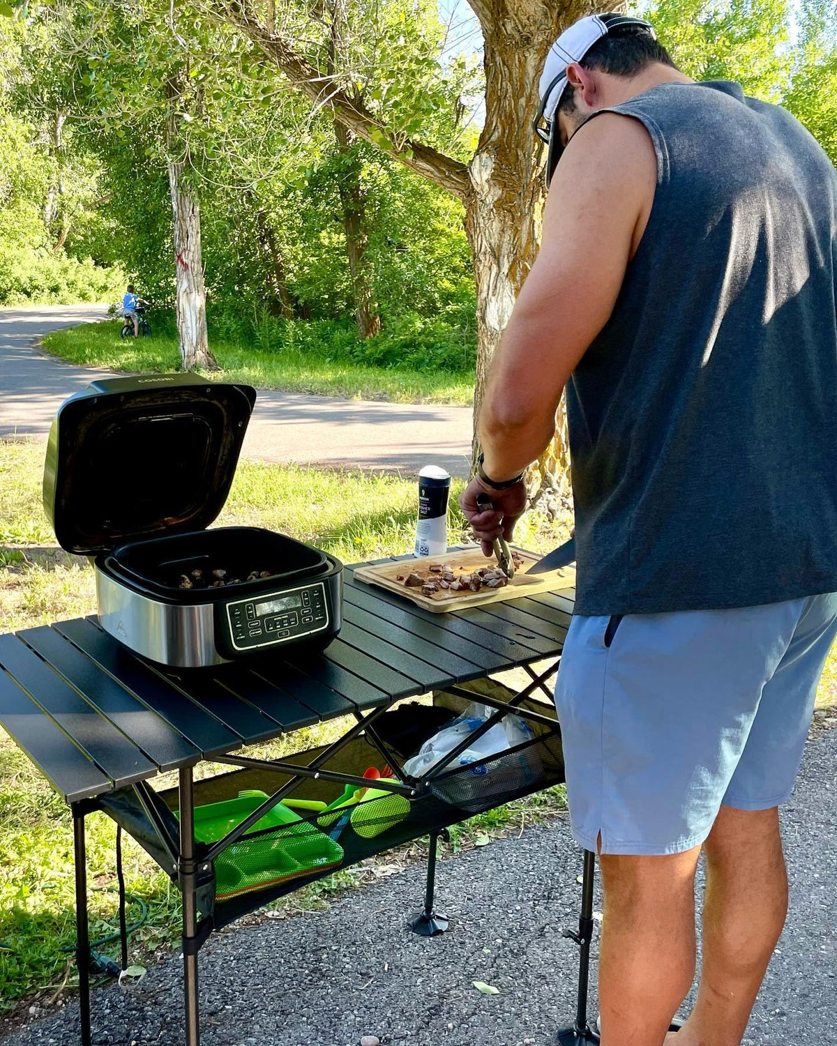 Folding Aluminum Camping Table L8547